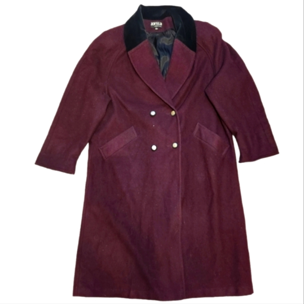 RARE Vintage Jofeld Plum Coat